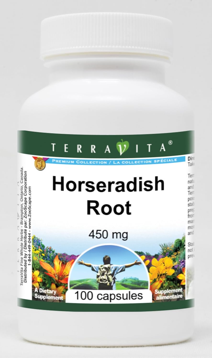 Horseradish Root – 450 mg (100 Capsules) - görsel 1