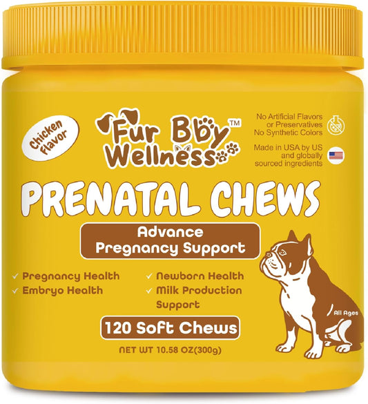 Dog Prenatal Vitamins for Pregnant & Nursing – Supports pregnancy health and milk production: Tailored nutrients – Image 1
