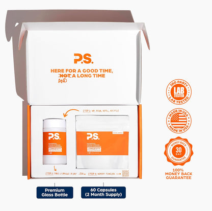 PS Longevity Supplements – Methylated – Plant Antioxidant Blend : Green tea, pomegranate, blueberry, turmeric, – Image 9