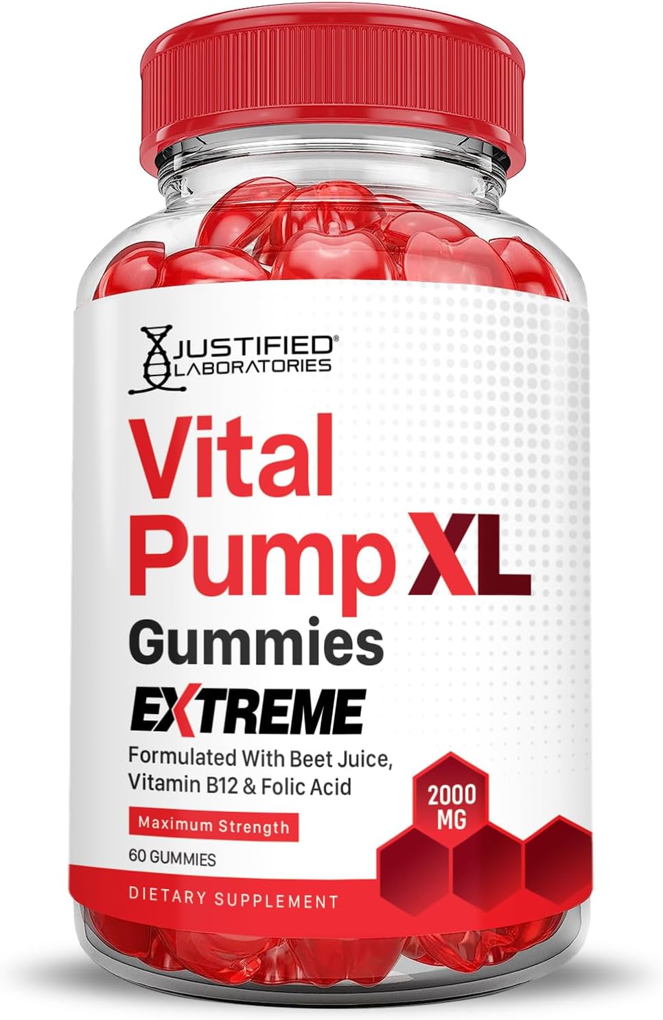 Vital Pump XL Extreme 2000 mg Performance Gummies (3 Pack) – Image 4