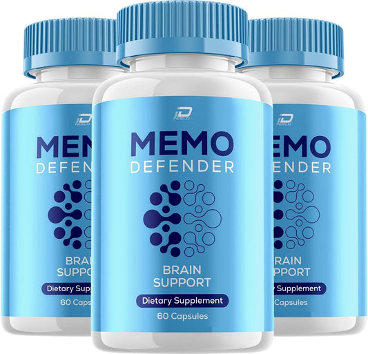 Memo Defender Brain Supplement Capsules – – Students: To support focus during study sessions and exams. – Image 1