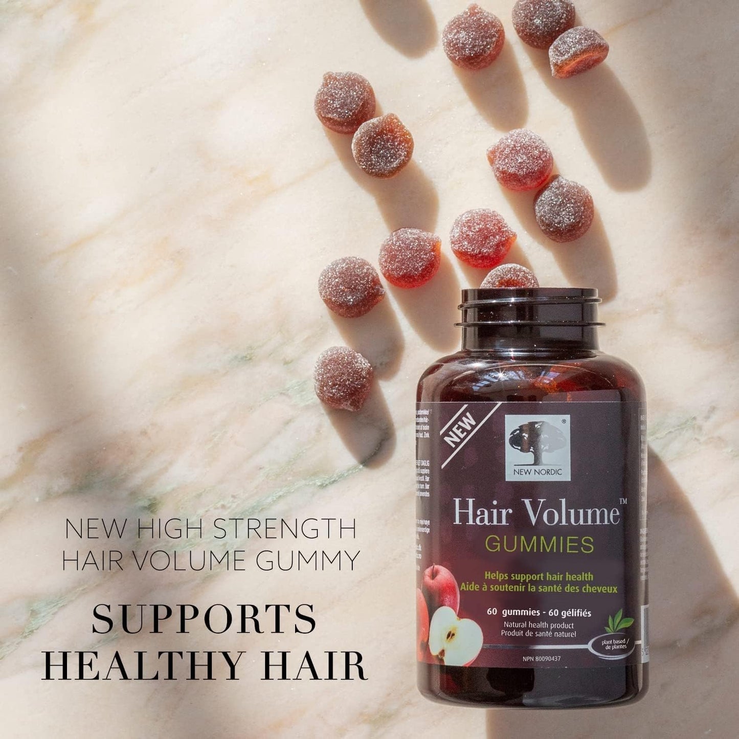 NEW NORDIC Hair Volume Daily Biotin Support Gummies - görsel 7