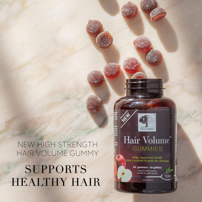 NEW NORDIC Hair Volume Daily Biotin Support Gummies