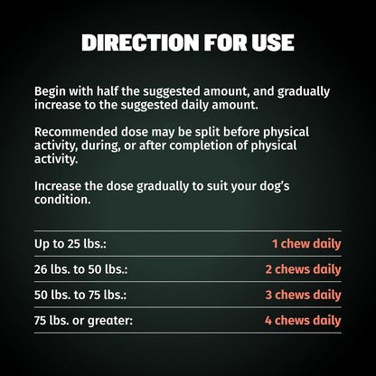 Bully Max 2-in-1 Puppy Vitamins – 75 Soft Chews for Immunity & Growth