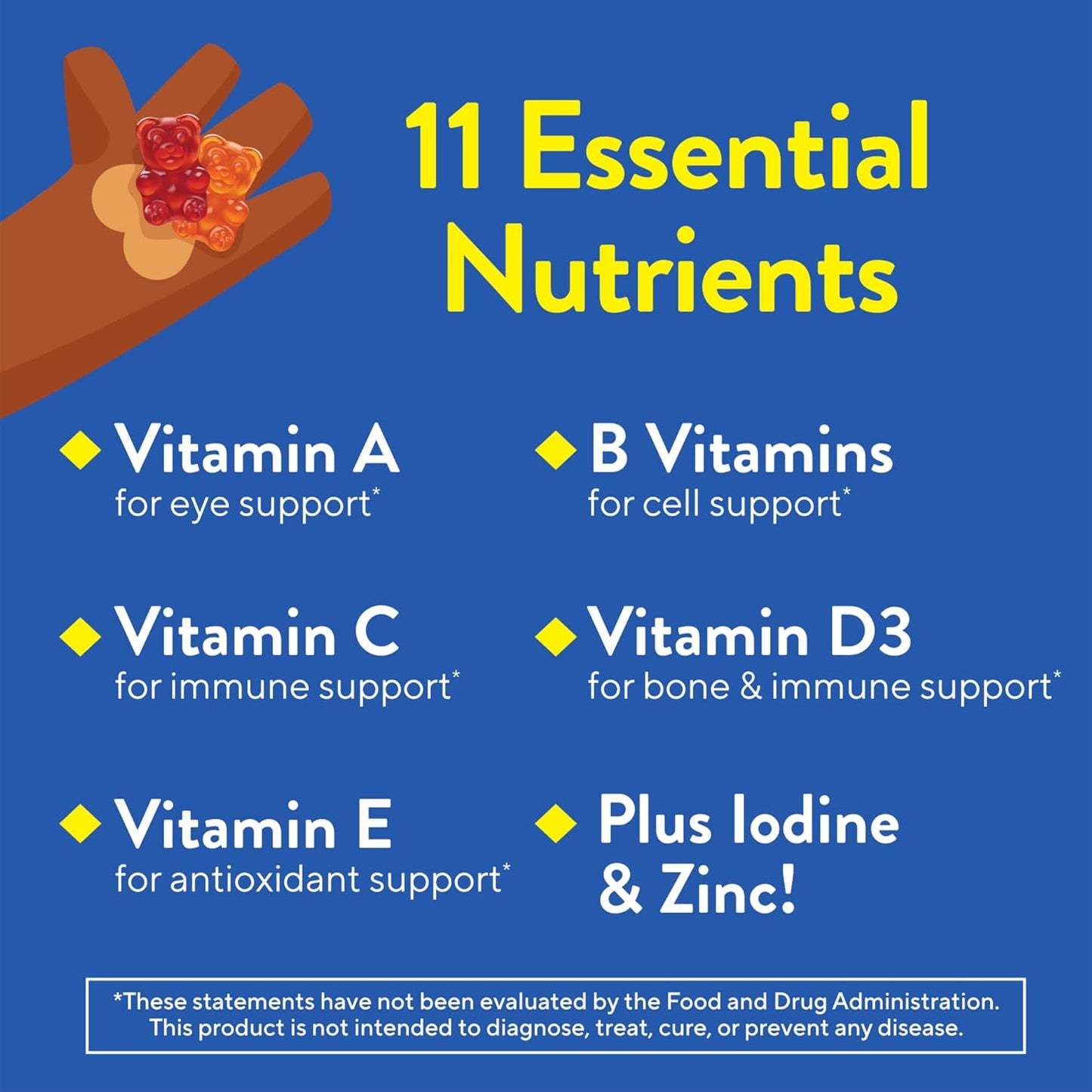L'il Critters Kids Multivitamin Gummies, 70 Count - görsel 3