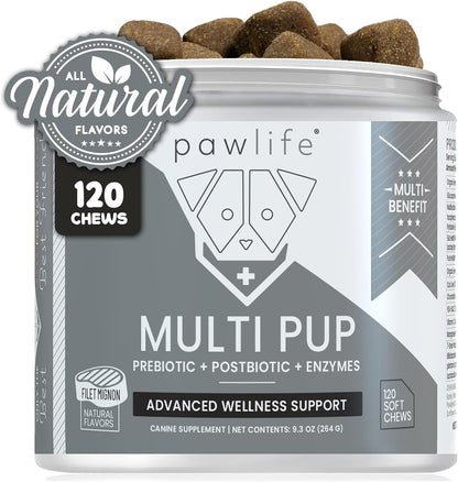All Natural Multivitamin Soft Chews for Dogs 240ct – Image 7