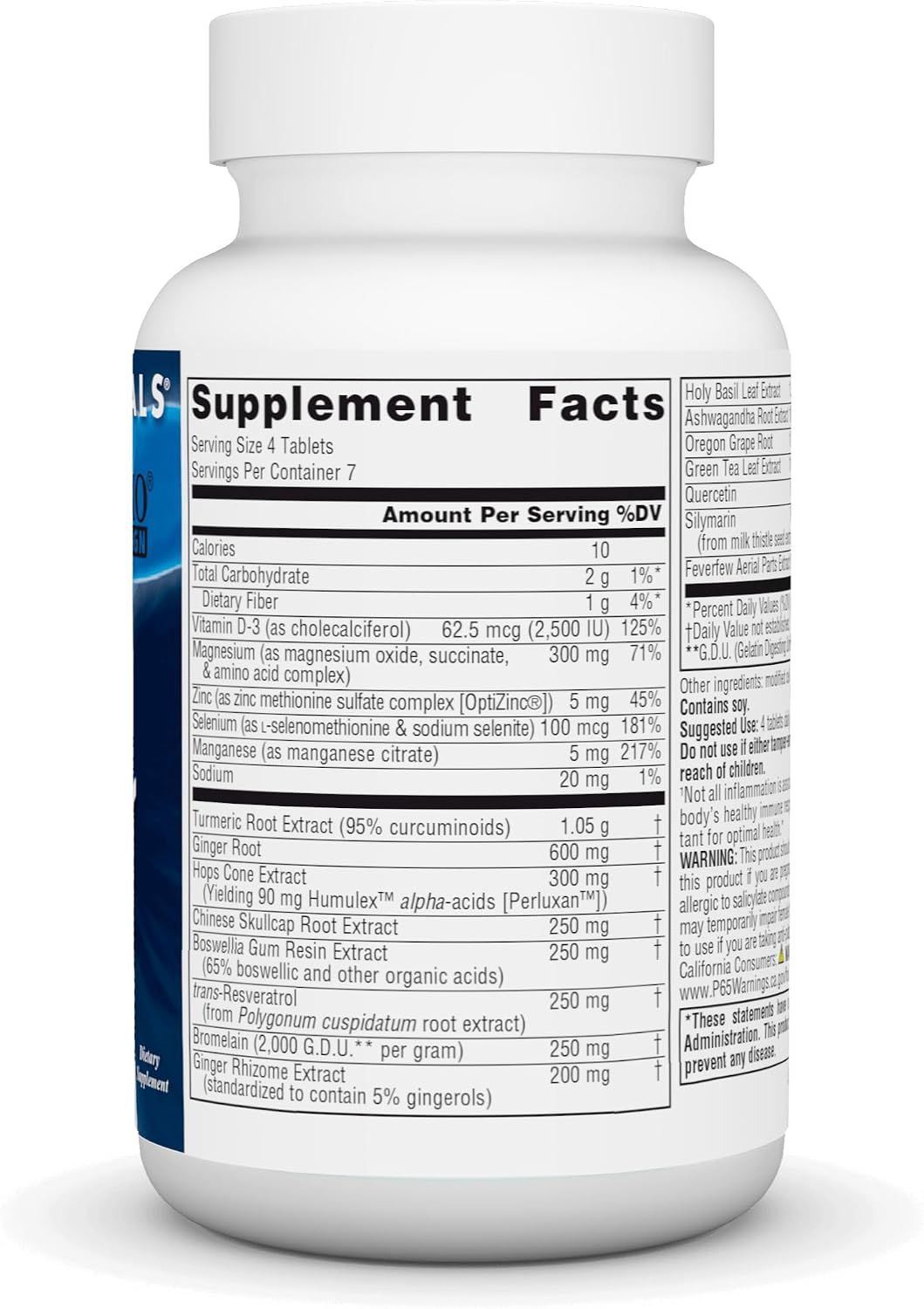 Source Naturals Inflama-Rest - Herbal & Mineral Blend with Turmeric, Boswellia, Ginger, Quercetin - Maximum Stress Relief & – Image 2