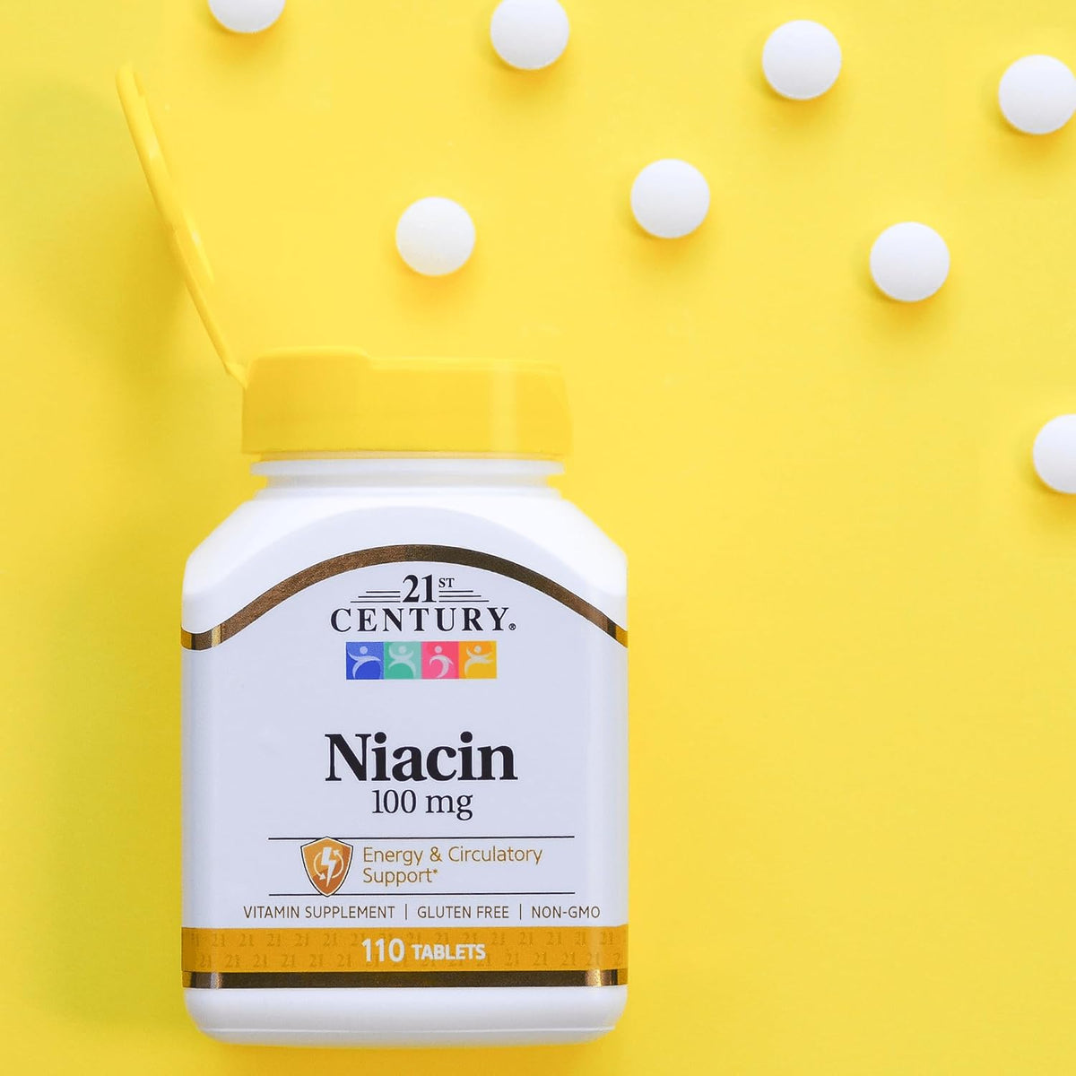 21st Century Niacin 100 mg Tablets, 110 Count – Image 7