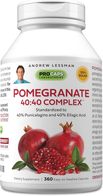 ANDREW LESSMAN Pomegranate 40-40 Complex - 180 Capsules