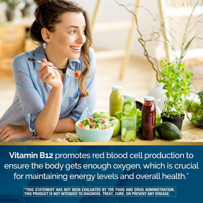 Nature's Wonder Vitamin B12 1000 mcg – Promotes brain health and nervous system function* – Image 3