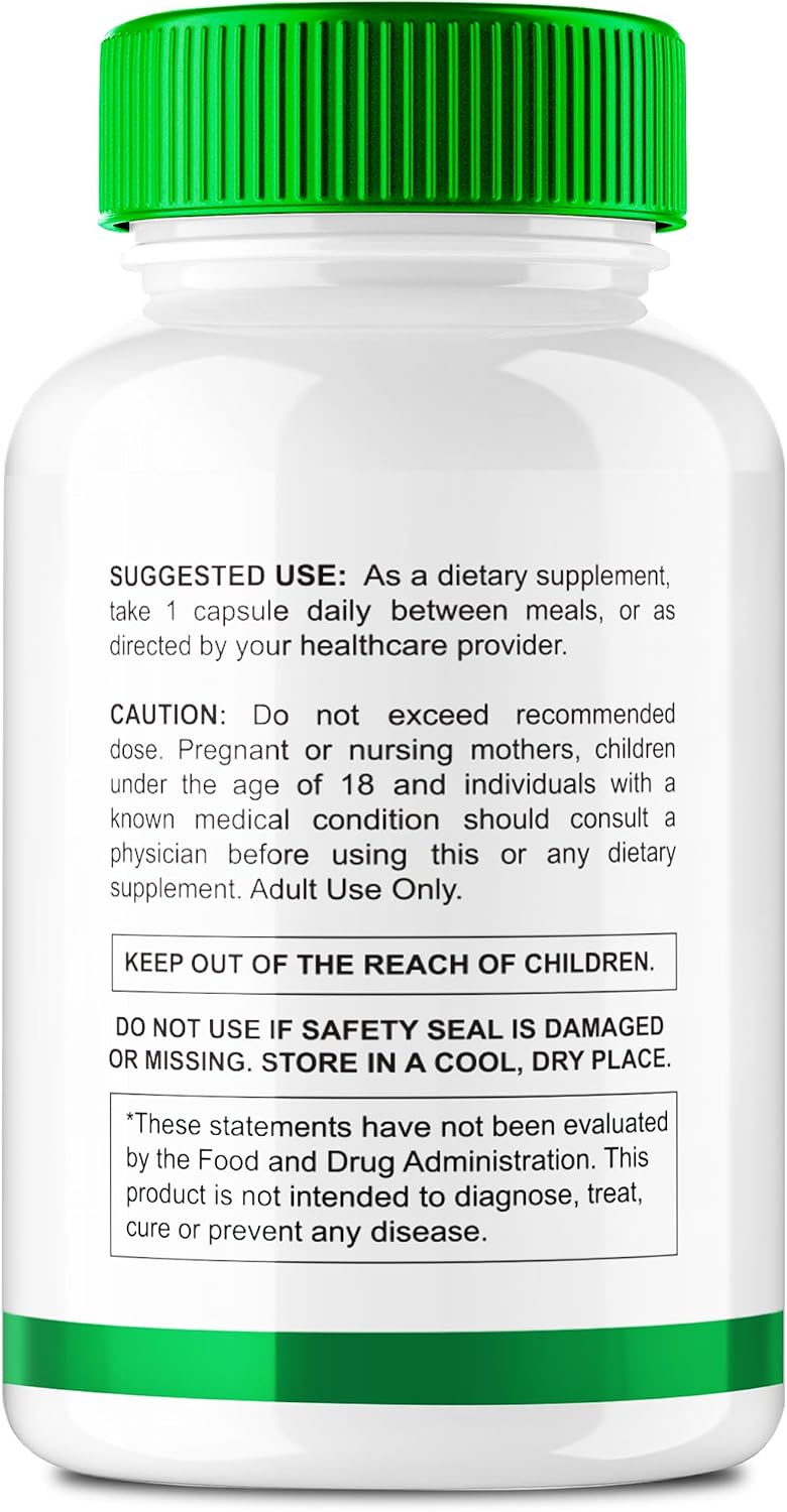 Bladder Shield Capsules - Advanced Bladder Control Support Supplement (60 Capsules) – Image 3