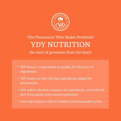 YDY All Active BQ10 - CoQ10 100mg, Vitamin B Complex (B1, B2, B3, B6, B7, B9, B12, Pantethine) - Supports Heart Health, – Image 8