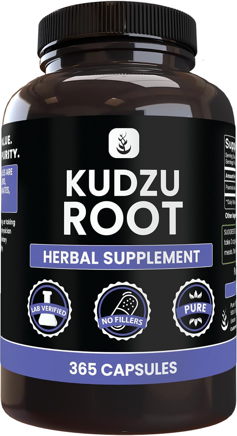 Pure Original Ingredients Kudzu Root (365 Capsules) - görsel 1