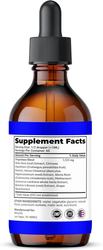(5 Pack) Mounfit Drops, All Natural Formula, Mounfit Liquid Supplement Maximum Strength, Official Vitamin Extract for Men – Image 6