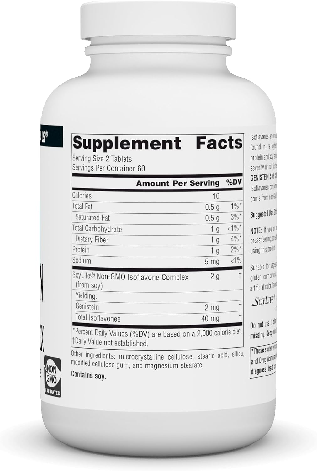 Source Naturals Genistein Soy Complex 1000 mg - 120 Tablets - görsel 2