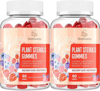 Cholesterol Support Gummy Complex with Plant – Plant Sterols & Stanols: These plant-derived compounds compete with – Image 9