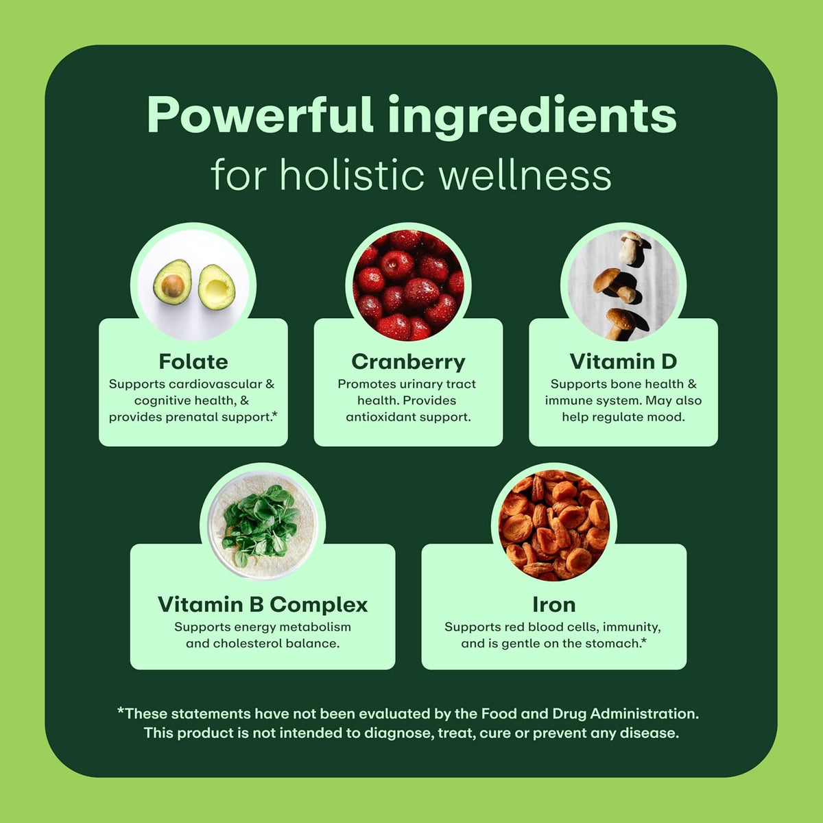 WellWithAll Women's's Multivitamin - Daily – Energy Metabolism: B vitamins help convert food into energy, – Image 2