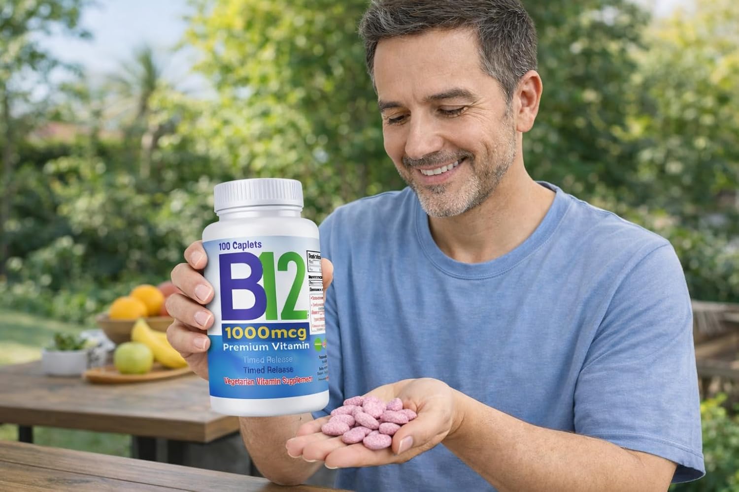 Nutrisalud Products Vitamin B12 1000mcg, 200 Tablets (2-Pack) - görsel 4