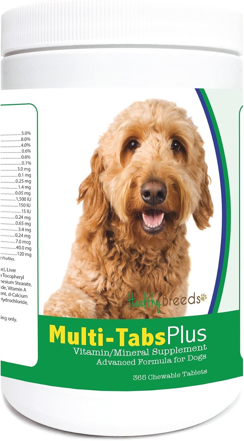 Healthy Breeds Multi-Tabs Plus Chewable Tablets for Dogs – 365 Count - görsel 9