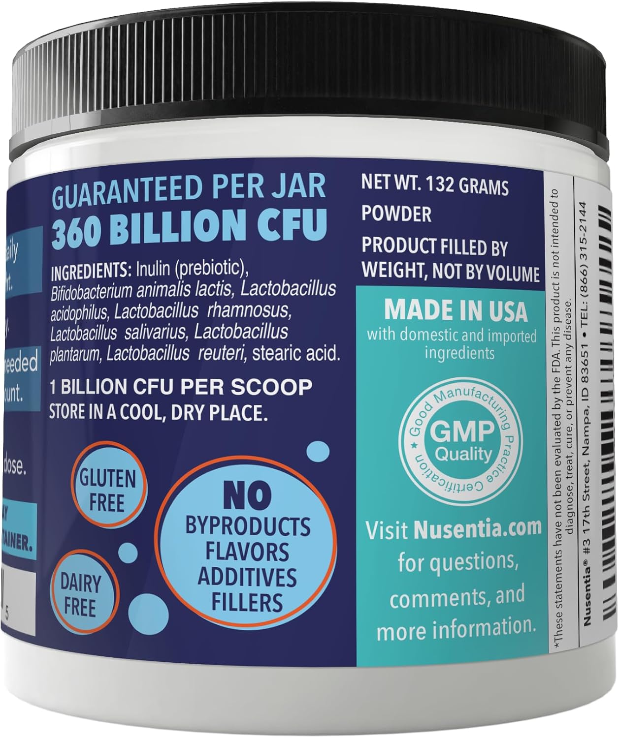 NUSENTIA Probiotic Miracle for Dogs (360 Scoops) - görsel 7