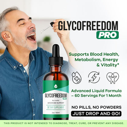 (3-Pack) GlycoFreedom Drops - Advanced – Maintains Energy Levels: These drops are designed to help you sustain – Image 2