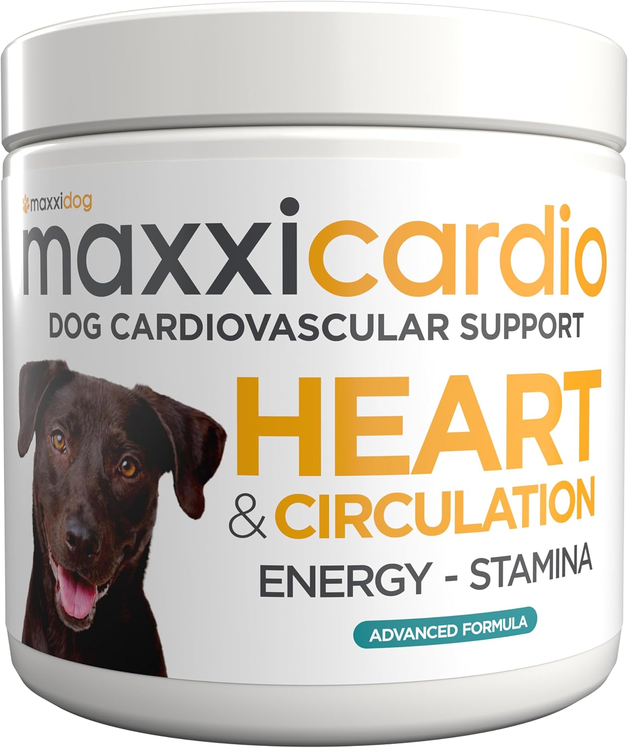 maxxicardio Heart Support for Dogs (Small Size) – Taurine + L-Carnitine + Hawthorn + Ginkgo – Helps Support Circulation, Energy & Stamina – Easy Mix Powder – Made in USA – 91 g - görsel 10