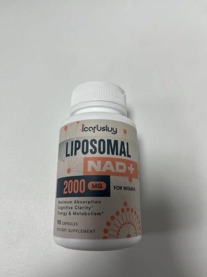 IcarusIvy NAD+ Supplements for Women's, NMN Alternative, Liposomal NAD+, Women's's Formula, 180 Capsules