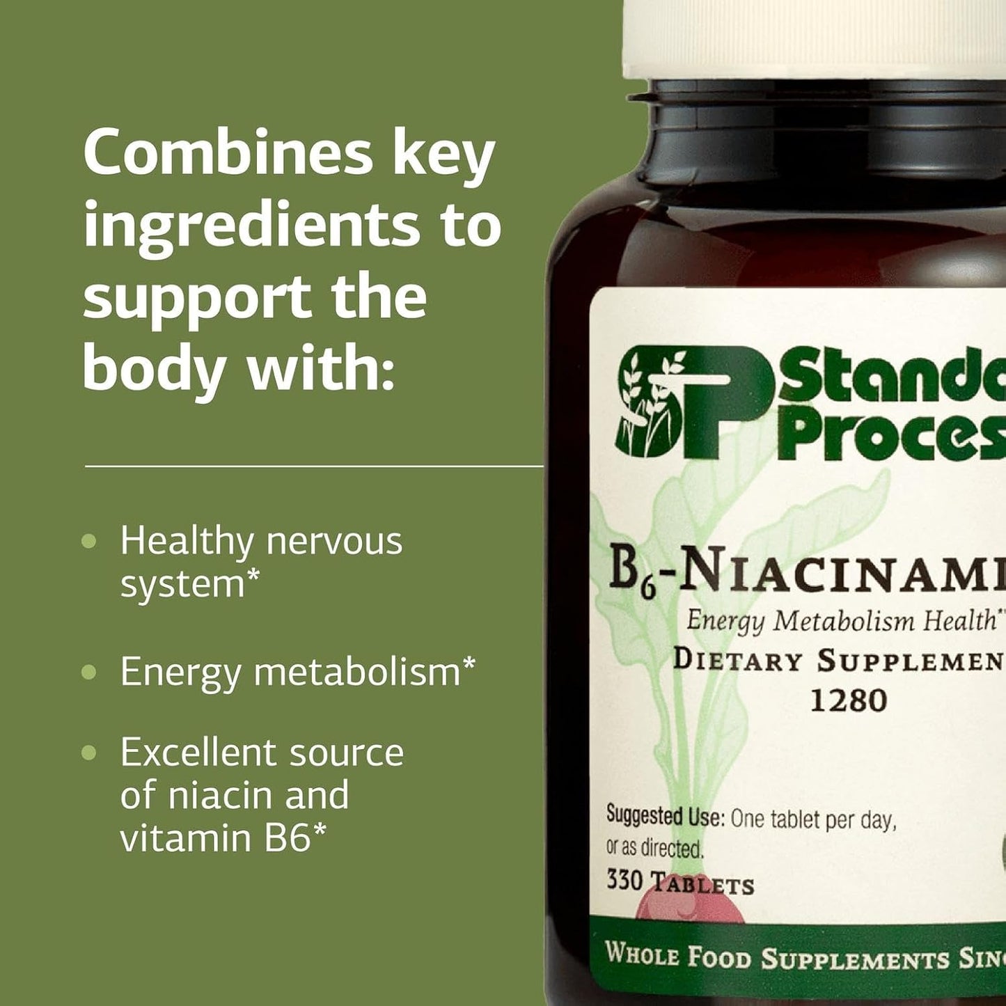 Standard Process B6-Niacinamide – 330 Tablets - görsel 4