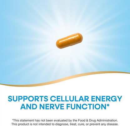 Nature's Way B-Stress Formula, Supports Energy & Nerve Function, with Vitamins C, B12, B6 & More, Gluten Free, 100 Vegan Capsules
