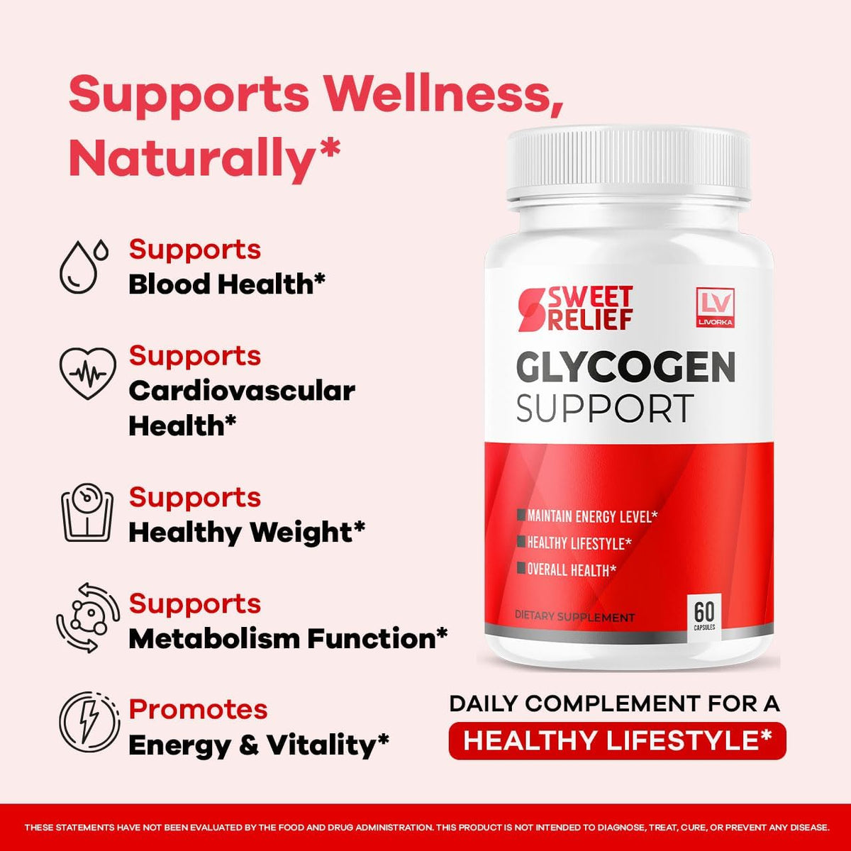 Sweet Relief Capsules (2 Pack) - 120 Count – Anyone seeking a natural, maximum strength supplement to enhance – Image 3