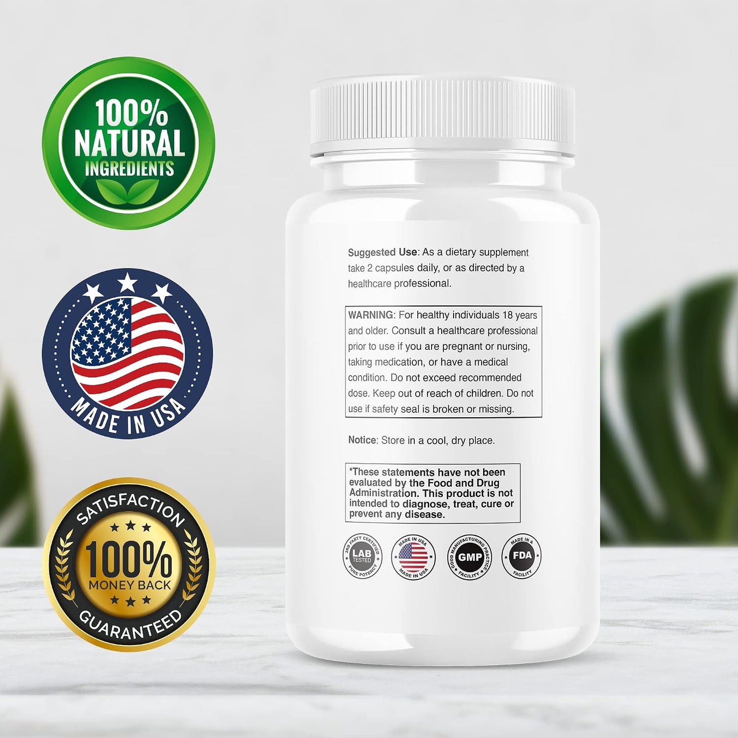 (3 Pack) Neurotonix Memory Supplement - Official Formula - Neuro Tonix Memory Tablets for Focussed and Memory, Neruotonix Brain Supplement Pills, Neuro Tonix Advanced Formula Maximum (180 Capsules) - görsel 3
