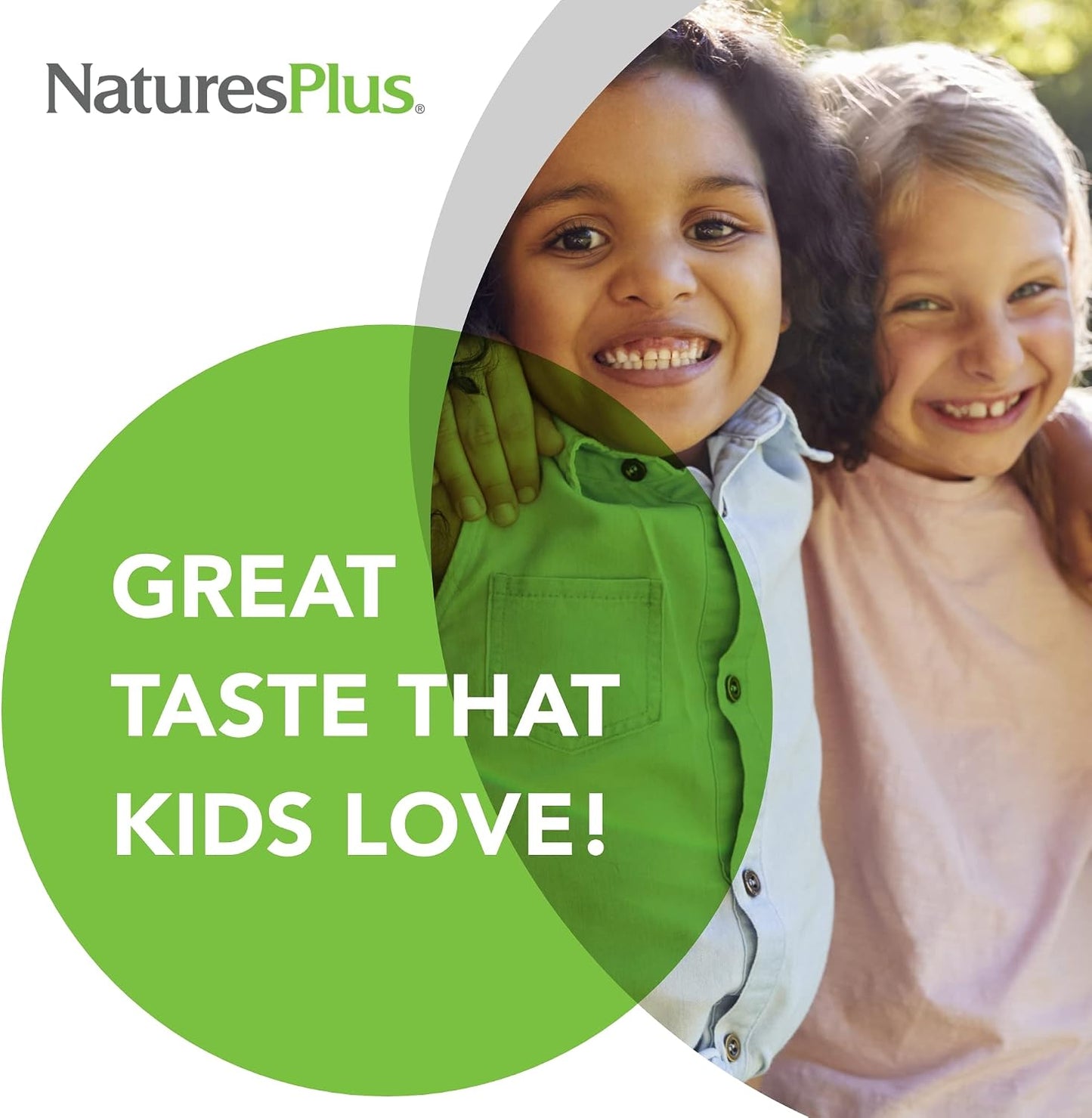 NaturesPlus Animal Parade Gold Children's Liquid Multivitamin – Natural Tropical Berry Flavour – 473 mL - görsel 8