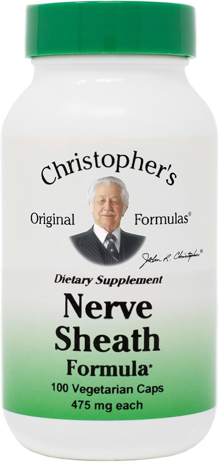 Christopher's Original Formulas Nerve Sheath Formula Capsules, 100 capsules - görsel 1