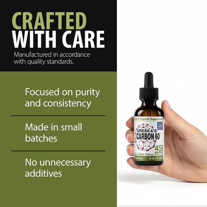 Greska's C60 in Organic Olive Oil - 45 Day – Energy & Vitality: Users often report improved energy levels and – Image 6