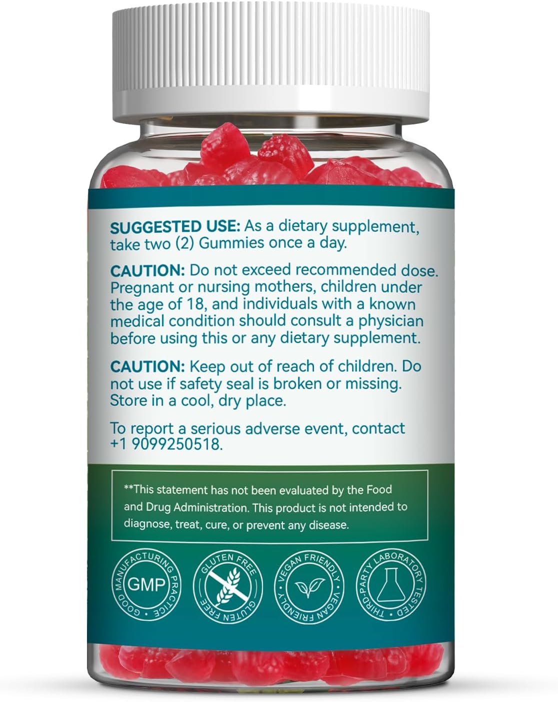 SmildeHeal Women's's Multivitamin Gummies, – Vitamin A, C, and E – These antioxidants may help fight free radicals – Image 7