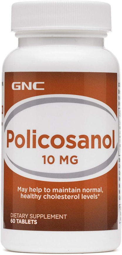 GNC Policosanol 10 mg - 60 Tablets