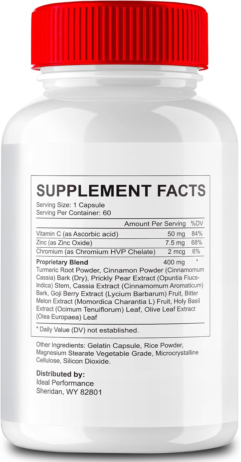 Glucozen Capsules - Maximum Strength Two-Pack – All natural ingredients – Image 2
