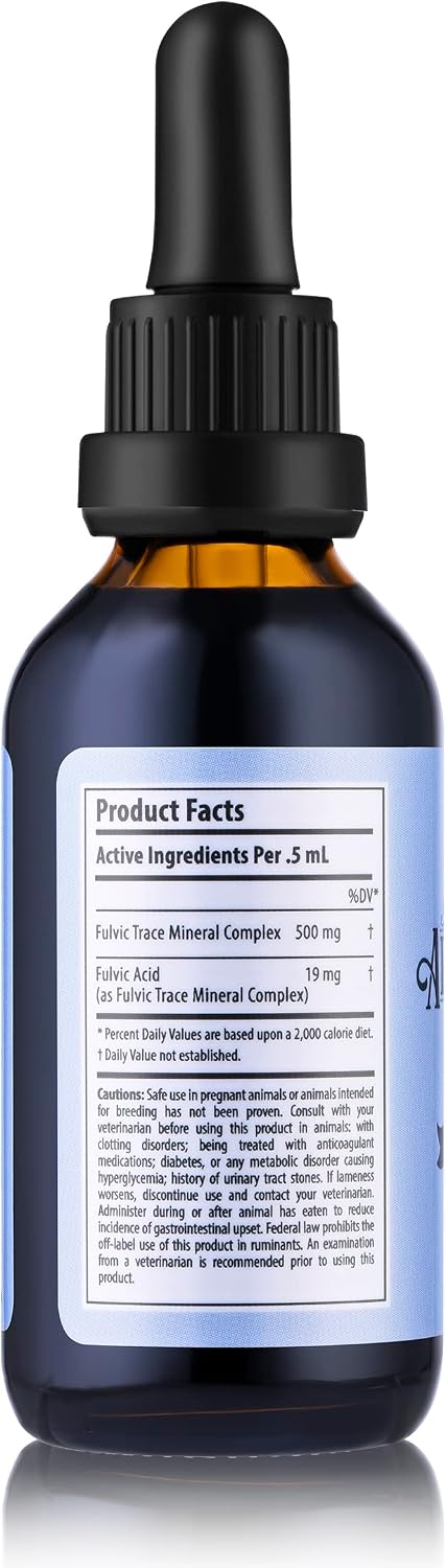 Sophie’s Apawthecary Trace Minerals for Pets – 70+ Essential Minerals with Fulvic Acid – 60 mL Liquid Supplement - görsel 7