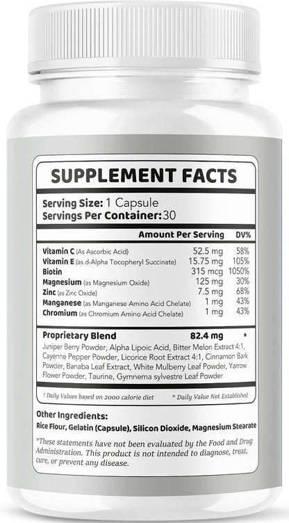 (3 Pack) Blood Stabiliser Supplement - Original Blood Stabiliser Advanced Blood Formula Capsules, BloodStabiliser All Nature's Pills - Maximum Strength, Premium Vitamin, 90 Capsules for 3 Months