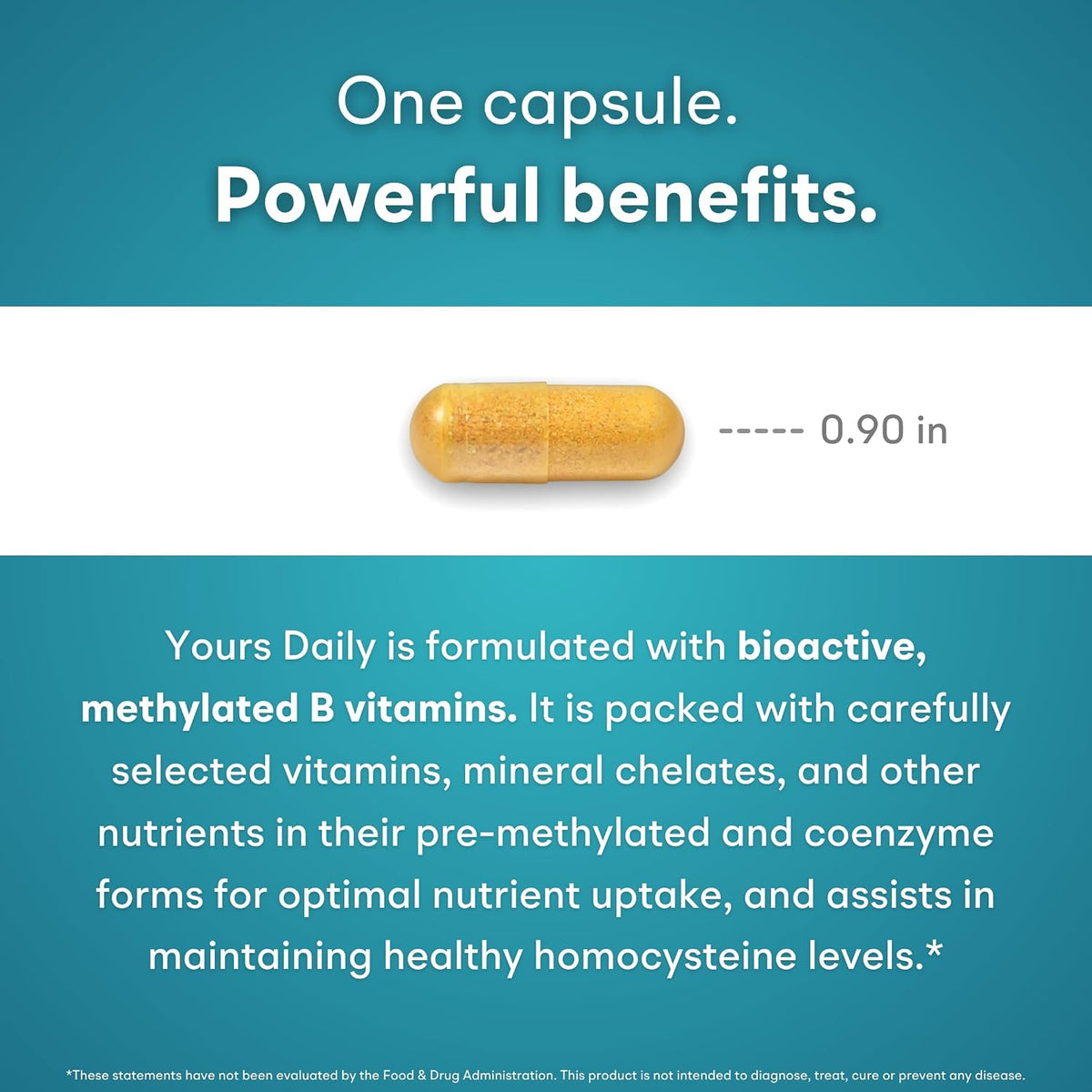 You Vites Methylated Multivitamin for Men and Women's - Methyl Multi Without Iron - 60 Capsules – Image 6