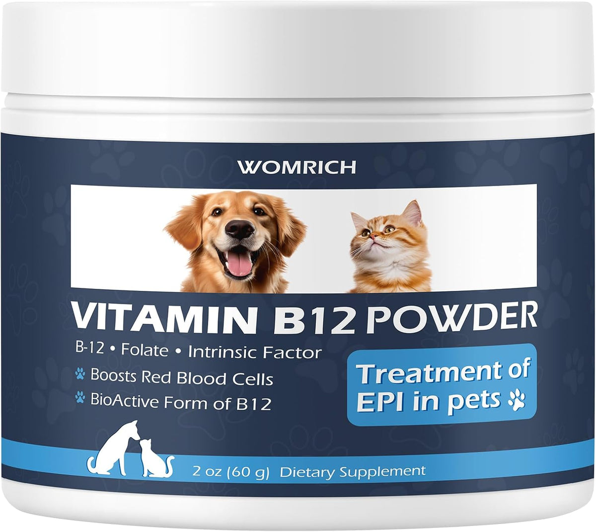 WOMRICH Appetite Stimulant Vitamin for Cats – Pets with Exocrine Pancreatic Insufficiency (EPI) : These pets often – Image 1