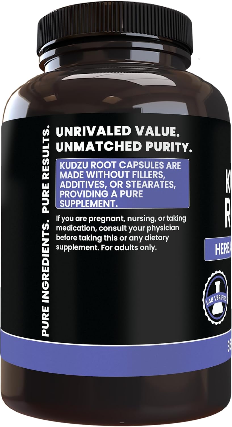Pure Original Ingredients Kudzu Root (365 Capsules) - görsel 3