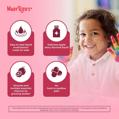 MaryRuth's Liquid Morning Multivitamin for Kids (450 mL)