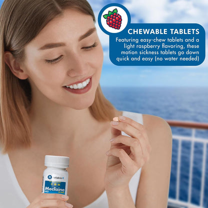 Reliable-1 Laboratories Meclizine HCL 25mg 100 Tablets