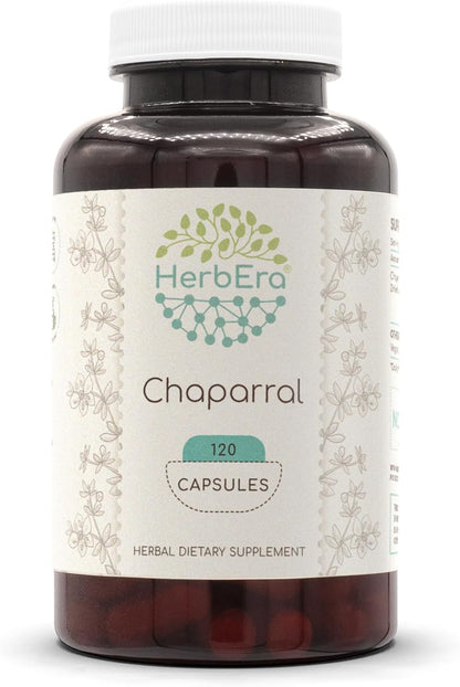 HerbEra Chaparral (Larrea tridentata) 500 mg - 120 Capsules