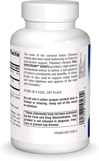 Planetary Herbals Full Spectrum Kudzu Tablets