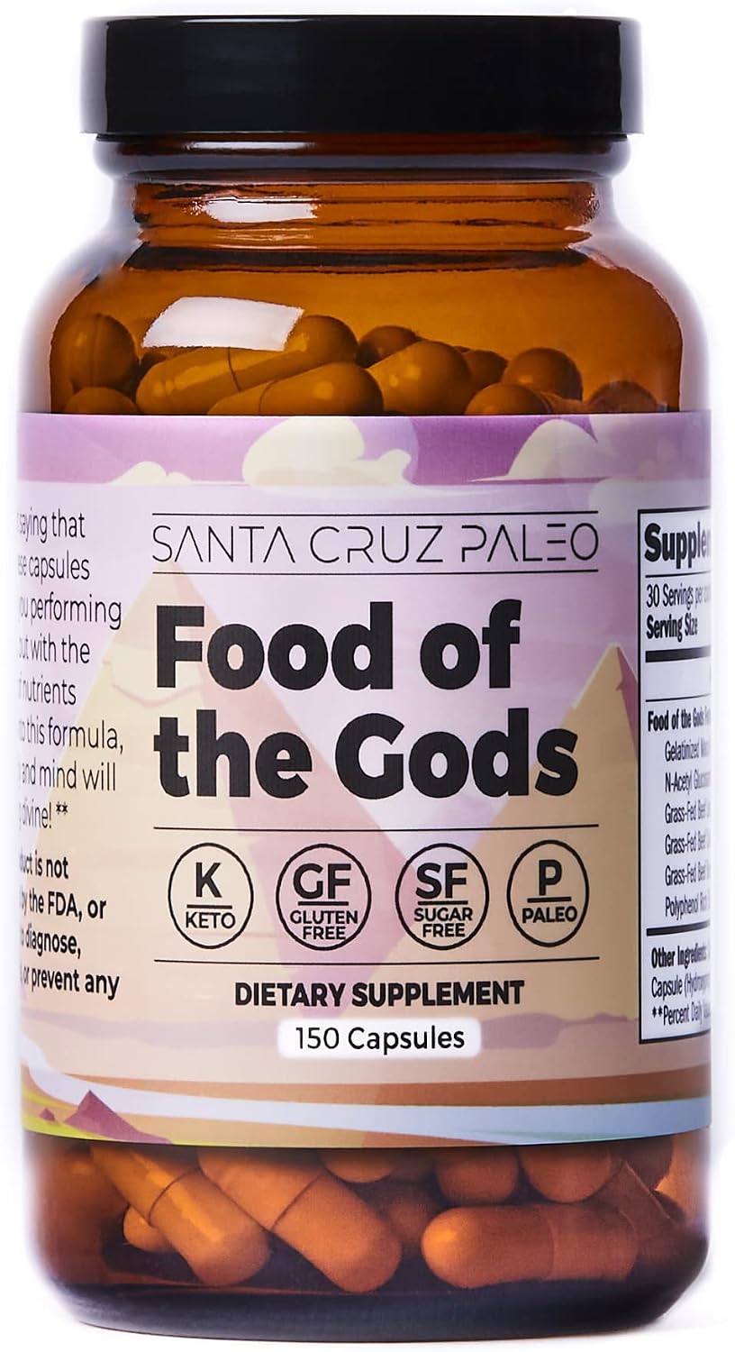 Santa Cruz Paleo Food of the Gods – Grass-Fed Beef Organ Supplement - görsel 1