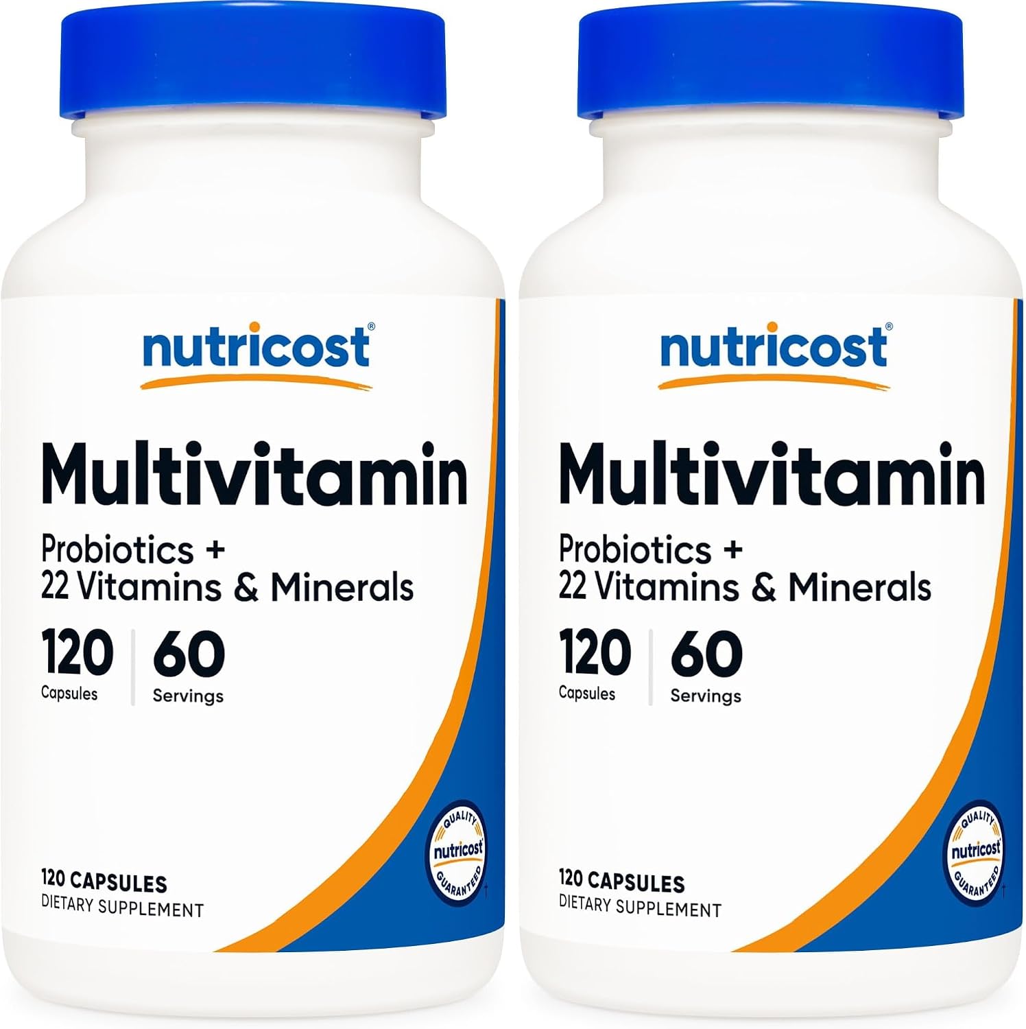 Nutricost Multivitamin with Probiotics 120 Vegetarian Capsules (3 Bottles) - görsel 7