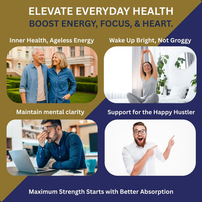 Ageless NAD+ Supplement - Nicotinamide – Physical performance: Whether you're hitting the gym or just getting – Image 4