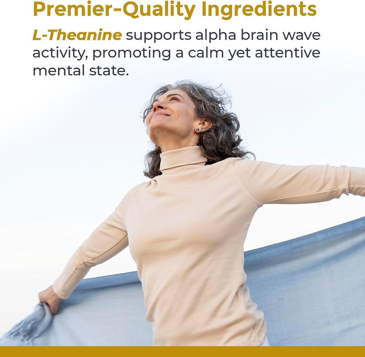 Premier Research Labs L-Theanine Double – May Improve Sleep Quality: By promoting relaxation, L-theanine can help – Image 3